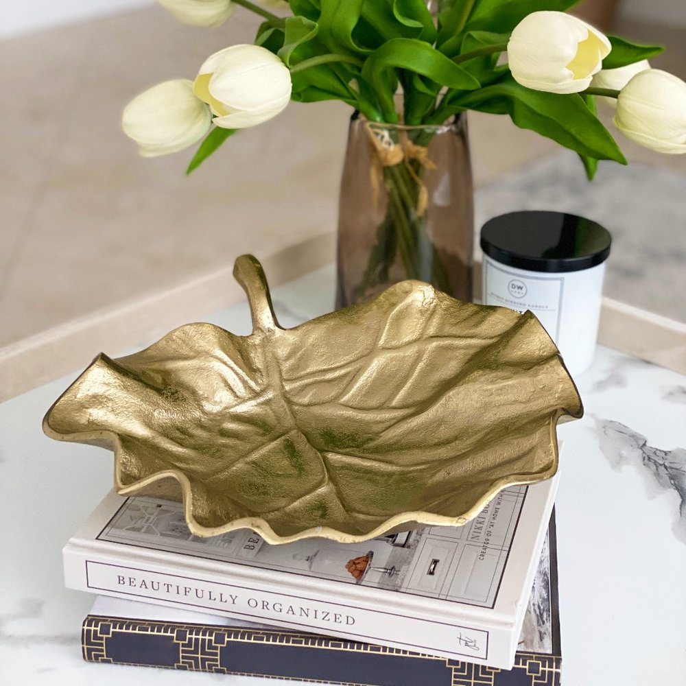 Gold Leaf Tray